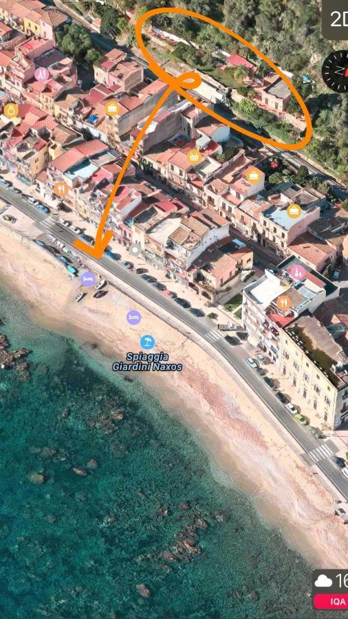 B&B Villa Vittoria Giardini-Naxos Exterior foto